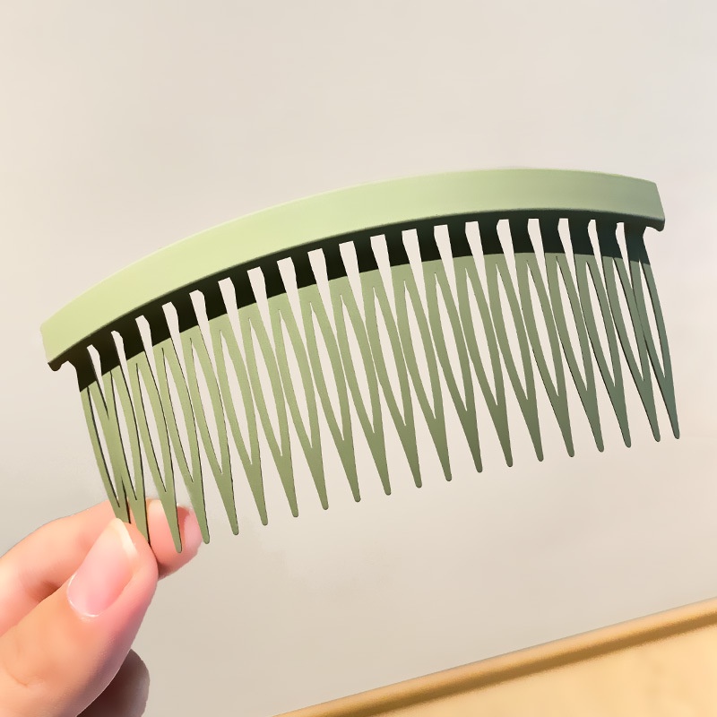Grampo de cabelo fosco minimalista estilo coreano, franja feminina, estilo de cabelo, acessórios de cabelo elegantes e versáteis para uso diário: Dourado