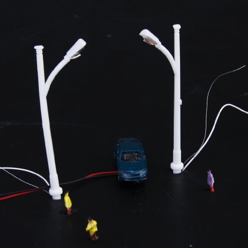 10 rooms painted light burning car model scale cable w / N (1 - 150)