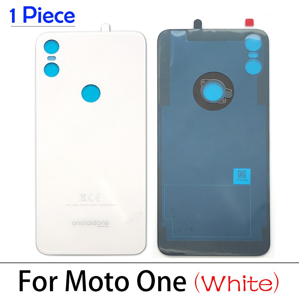 1 sztuk tylna szyba tylna pokrywa dla Moto One / G6 G7 G8 Plus / G7 moc/jeden makro baterii drzwi obudowa baterii tylna pokrywa klej