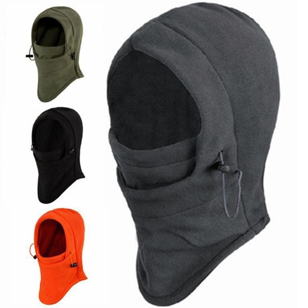 Sally face cykling 6 in 1 termisk fleece balaclava utomhus skidmasker cyling beanies vinterskydd vindstopp ansiktsmössor