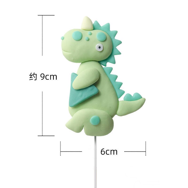 Dinosaur Theme Party Decor Dinosaur Cake Topper Dinosaur Animals Figures Cupcake Topper Dino Birthday Cake Decor Accessories: 10