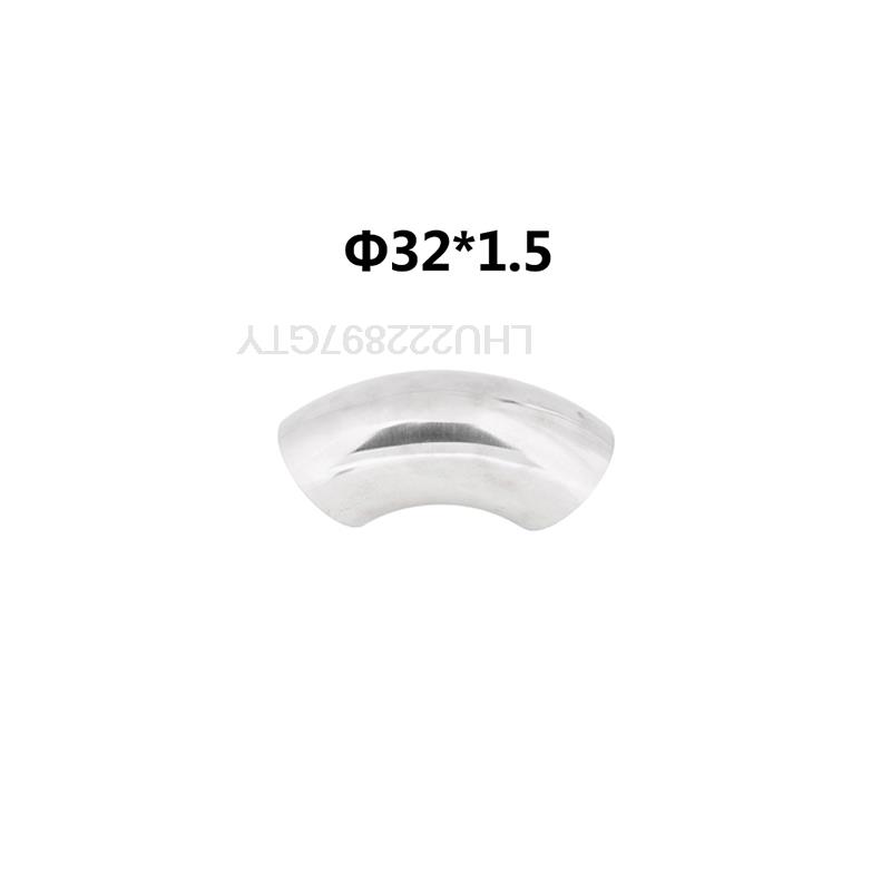 1PC Automobile Exhaust Pipe Muffler Turns into Stainless steel Elbow 90 Degree: -N2