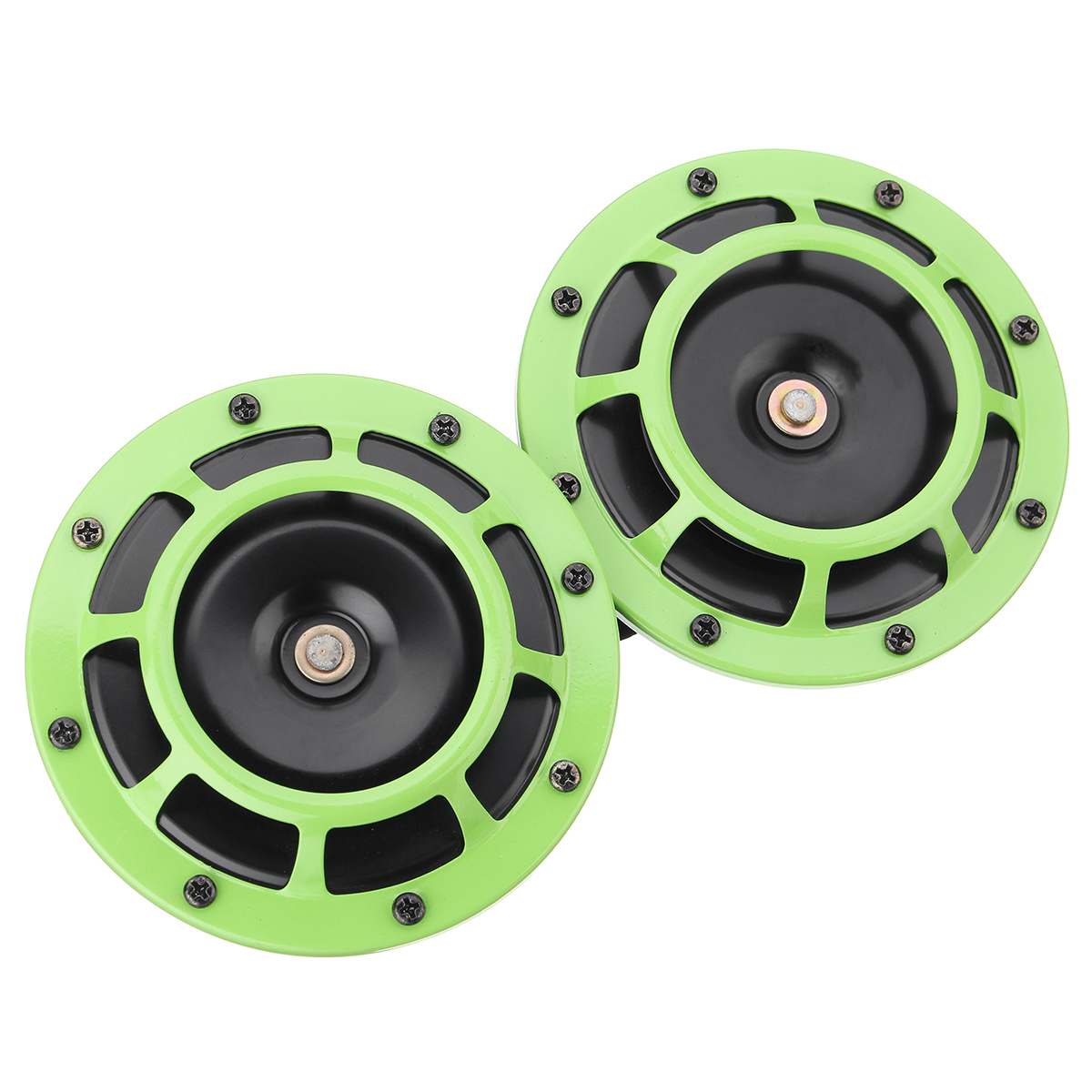 Universele 12v 139db grille montage dubbele supertoon elektrische auto claxon sirene dubbele toon elektrische pomp luide luchthoorn