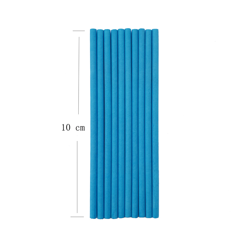 10 stücke 8/10/15 cm Lutscher Kuchen Papier Stock Kuchen knallt Weiß Feste Papier Stock Backen DIY zucker Handwerk Fondant bilden Süßigkeit bilden: MULTI
