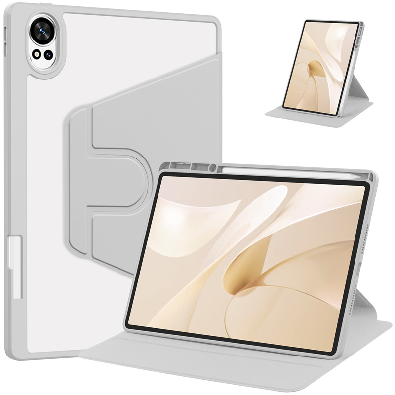 For Huawei MatePad 12x Case with Pen Holder 360 Rotating Acrylic Clear Hard Tablet Coque For MatePad 12 X Air 12 inch Case: eleven / Blue