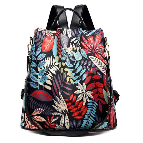 Sommer Multifunktionale Anti-diebstahl Rucksäcke Oxford Tuch Schulter Taschen für Jugendliche Mädchen Große Kapazität Reise Schule Tasche: Stil-O