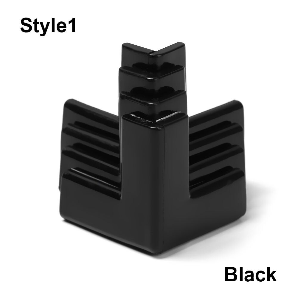 4PCS Baby Safe Table Corner Protector Kids Security Edge Protection Anticollision Strip Soft Silicon Edge Guards For Protection: Black-style1