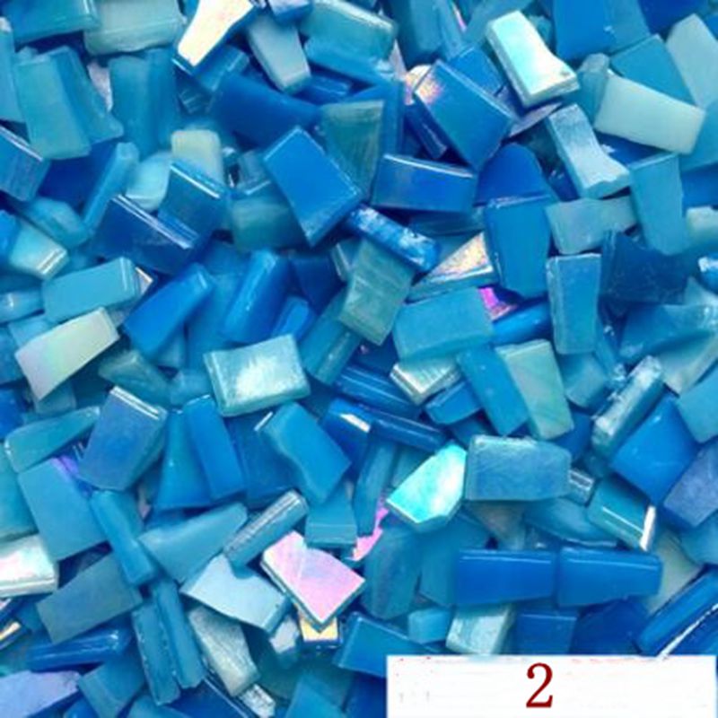 100g tee itse sekoitettu väri mosaiikki lasi peiliinlay laatat tee itse seinä käsintehdyt materiaalit askartelu kodin sisustus aaa 0883