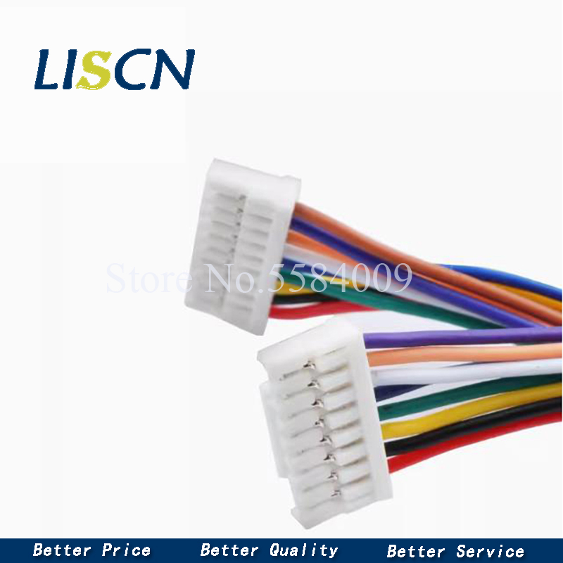 10 pièces Micro JST GH 1.25 2P 3P 4P 5P 6P broche mâle femelle connecteur avec fil 15cm câble 150mm GH1.25 simple Double connecteur 28AWG