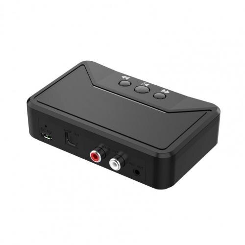 BT300 Bluetooth 5.0 Bluetooth Receiver 3.5mm AUX Jack Easy-to-use black HiFi Bluetooth audio receiver: Default Title