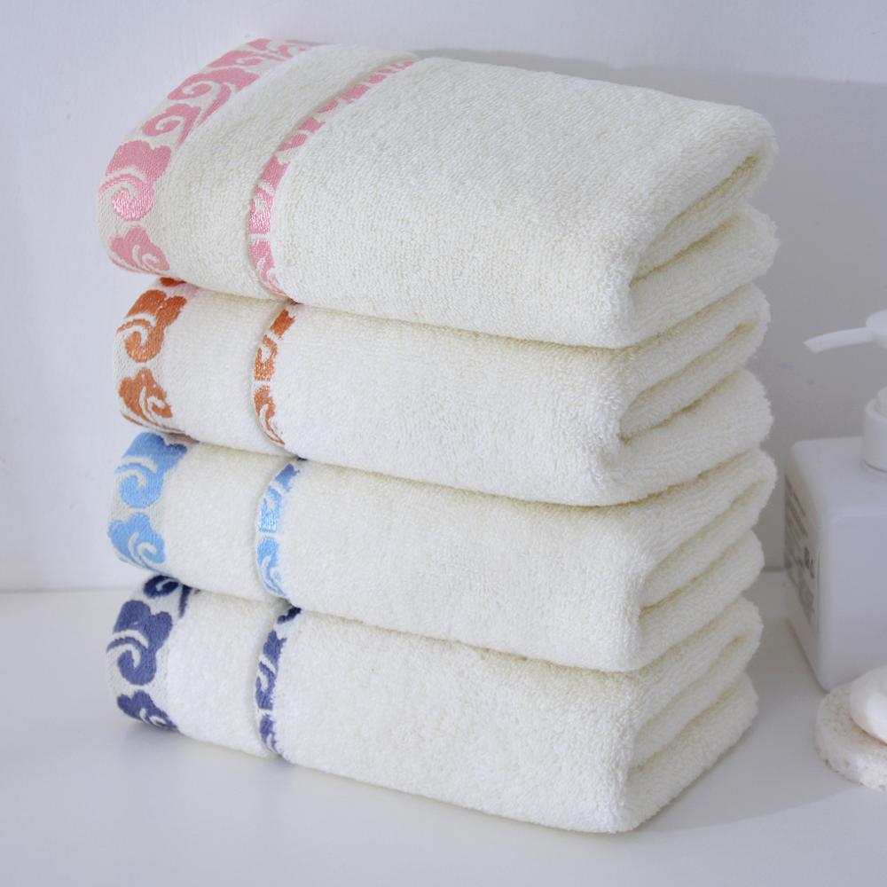 Zachte Katoenen Handdoeken Voor Volwassenen Absorberende Badstof Luxe Hand Bad Strand Gezicht Vel Volwassen Mannen Vrouwen Basic Handdoeken
