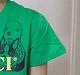 Katoenen t-shirt voor kinderen, babyjongensshirt: Groente / 130