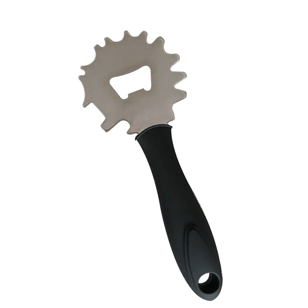 Metal BBQ Grill Grate Cleaner Barbecue Oven Scraper Scrubber Bottle Opener Tool scraper is a nice helper for cleaning BBQ grill.: Opener Type