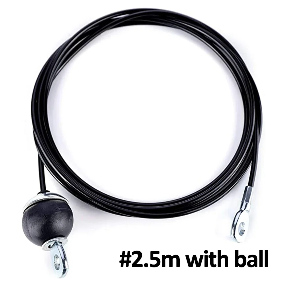 Câble métallique en acier pour gymnastique, 1.5m/2.5m/3m, 5mm, pièces robustes, accessoires pour poulie d'entraînement de levage, équipement de Fitness à domicile: Or