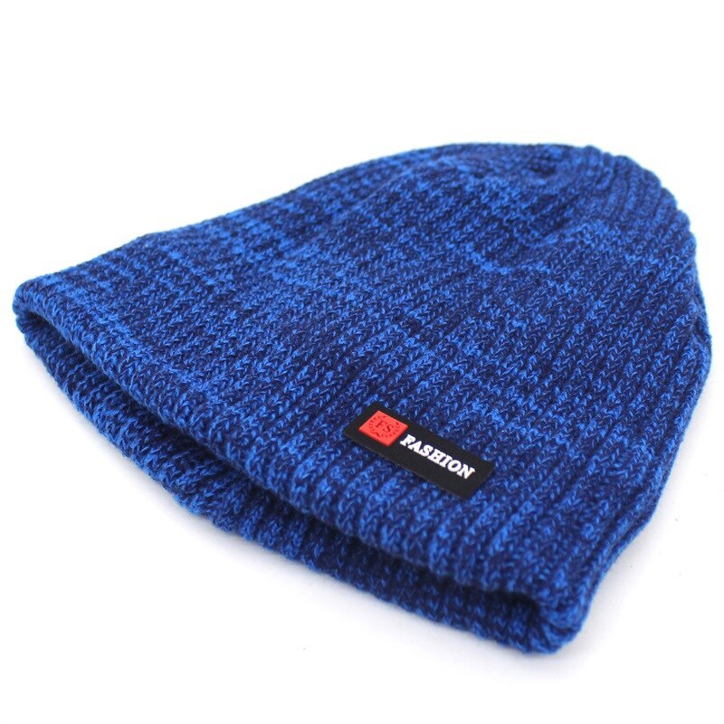 Skullies mutsen heren wintermuts dames gebreide mutsen voor heren pet wintermuts gorro dikke warme randloze bontmuts herenmuts