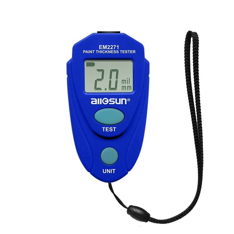 all-sun Thickness Gauge EM2271 With Russian Manual Digital Display Car Painting Thickness Meter