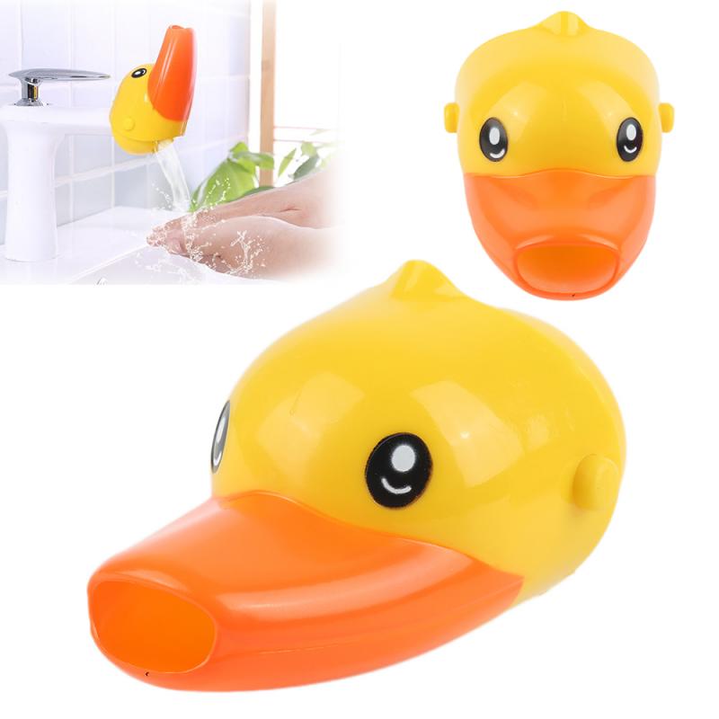 Cute Faucet Extender Durable Cartoon Kids Toddler Sink Handle Baby Bathroom Faucet Extender Children Washing Hands Gadgets Decor