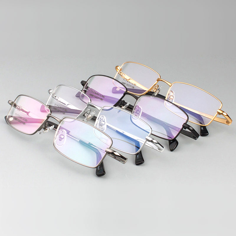Montura Completa De Gafas De Titanio Puro Para Hombre Montura De Gafas ópticas Gafas De 