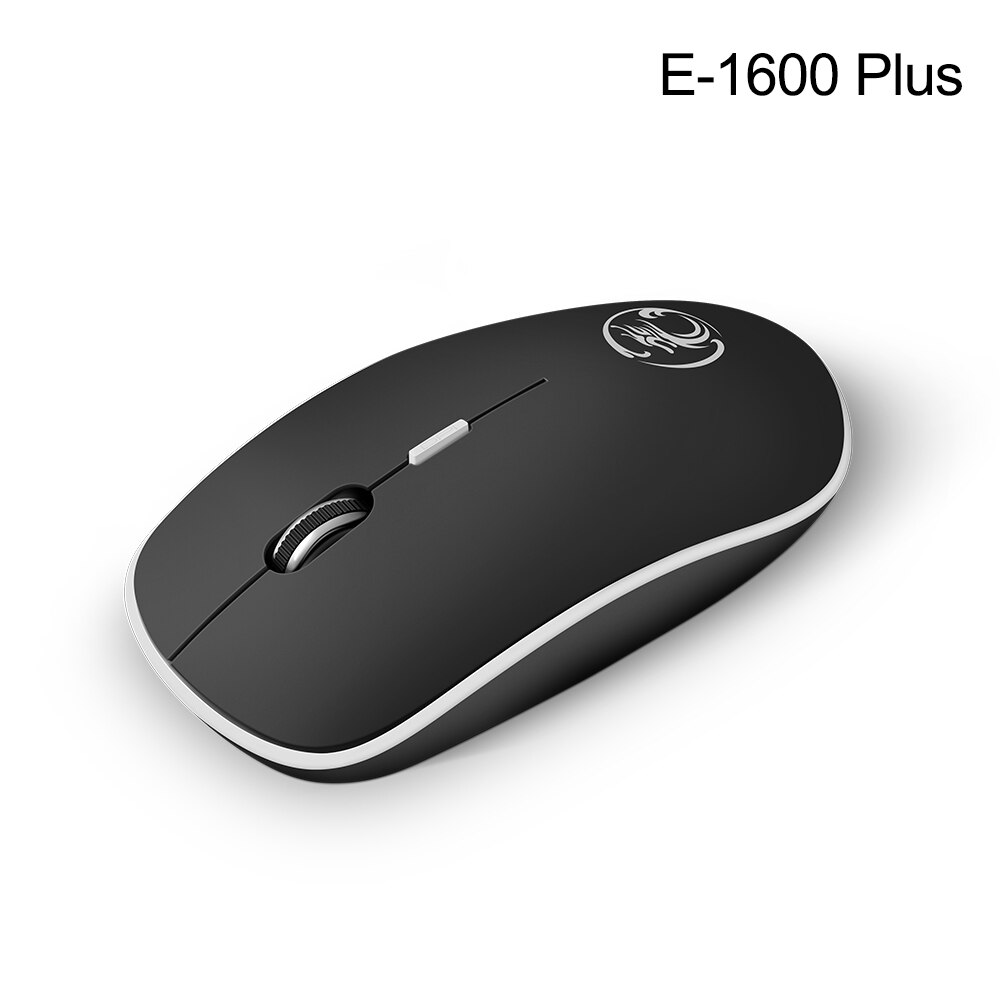 IMice Drahtlose Maus Computer Slient maus Für PC Laptop Mini Mause Ergonomische Mäuse 2,4 Ghz Optische Geräuschlos USB Maus: black plus
