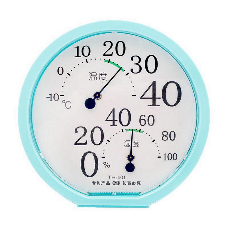 Wall Temperature Humidity Monitor Indoor Outdoor Thermometer Hygrometer No Battery Required: G305639