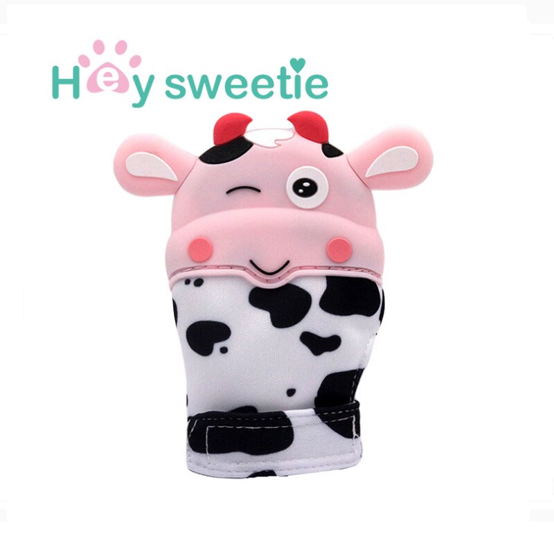 Baby Tanden Handschoenen Anti-Bite Baby Speelgoed Kauwt Baby Bijtring Food Grade Siliconen Bijtring Melktanden Handschoenen