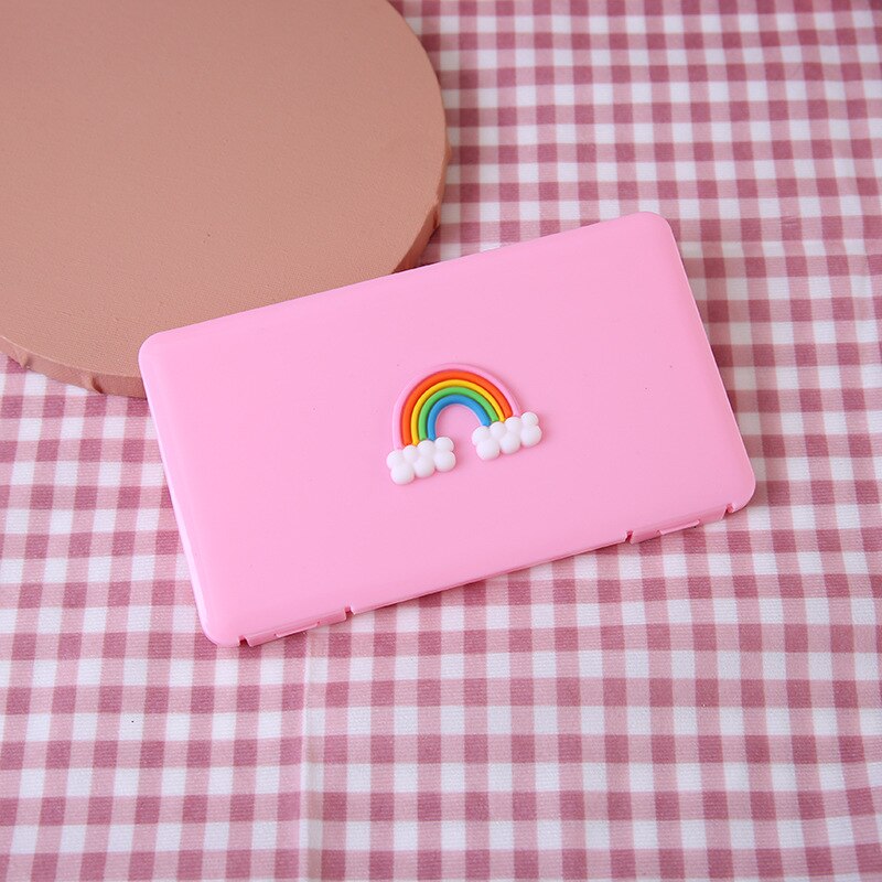 Caja de almacenamiento de mascarillas para niños, estuche de polipropileno de almacenaje portátil antipolvo y antihumedad para máscaras, bote para guardar cubrebocas para estudiantes, disponible en varios colores: 7