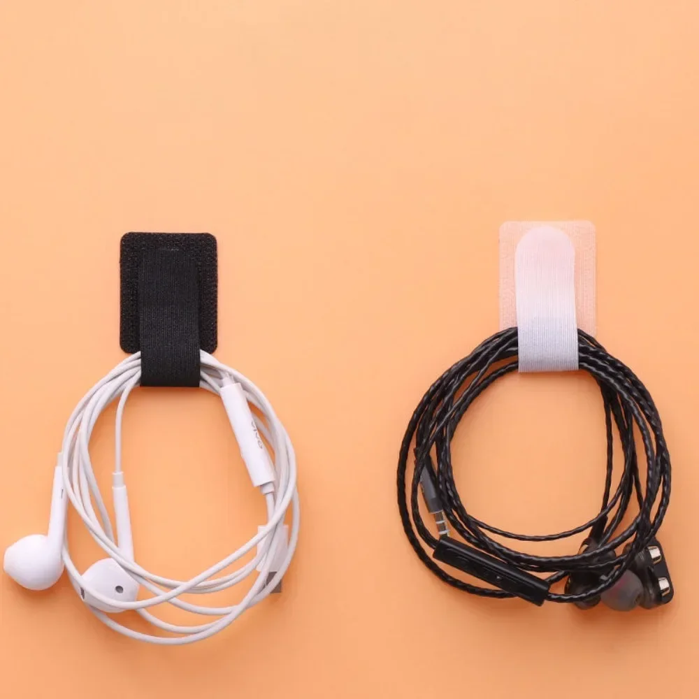Cable Tie Organizer Color Markers Ties Straps Reusable Plastic Flanges Fastening Adhesive Rope Holder Desk Adjustable Self Wire