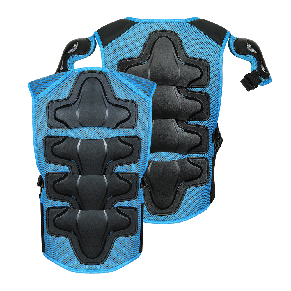 Sport Schutzweste Motorrad - Brust Rücken Wirbelsäulenschutz Für Motocross & Radfahren