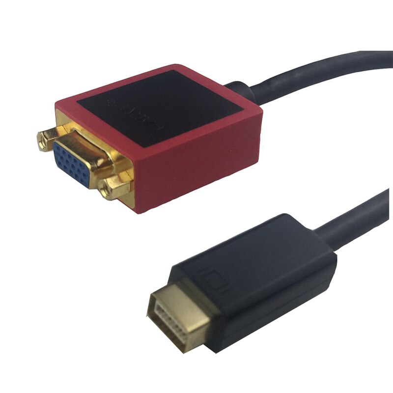 Mini dvi naar vga adapterkabel voor ibook imac powerbook met mini dvi-poort
