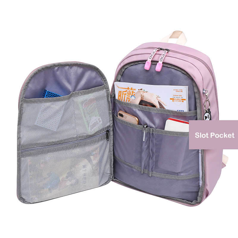 Koreaanse Stijl School Rugzak Meisjes Studenten Schooltas Middelbare School Junior High School Grote Rugzak Vrouwen Laptop Tas