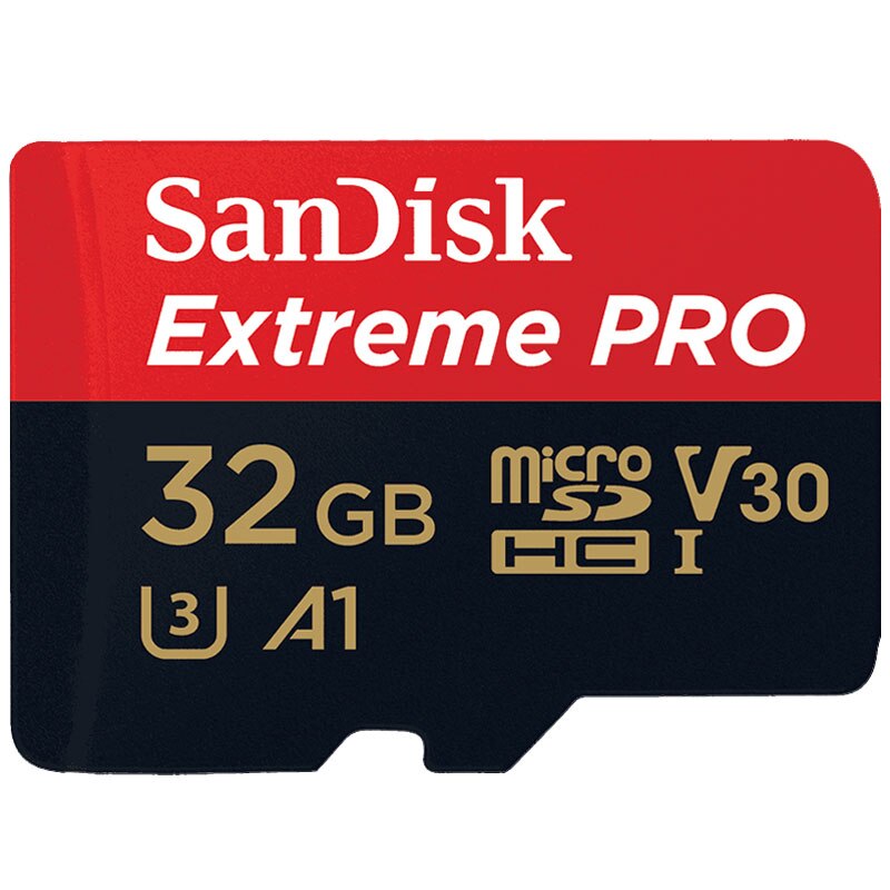 SanDisk karta MicroSD 128GB 256GB 512GB karta pamięci SDHC/SDXC 32GB 64GB karta Class10 TF dla smartfonów drony monitorowanie wideo: Extreme PRO 32GB A1