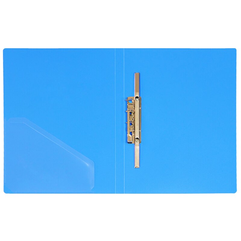 DELI 2 PCS Folder Organizer A4 Material Fichario Escolar For Document Holder Office Plastic Clip Paper File Folders Factory