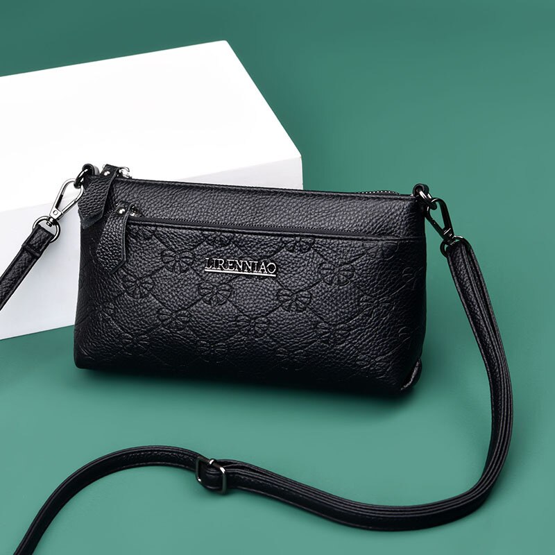 Tasche frauen tasche frühjahr und sommer neue -frauen Hand tasche mittleren verändert murmeln der umhängetasche einzel schulter tasche: schwarz