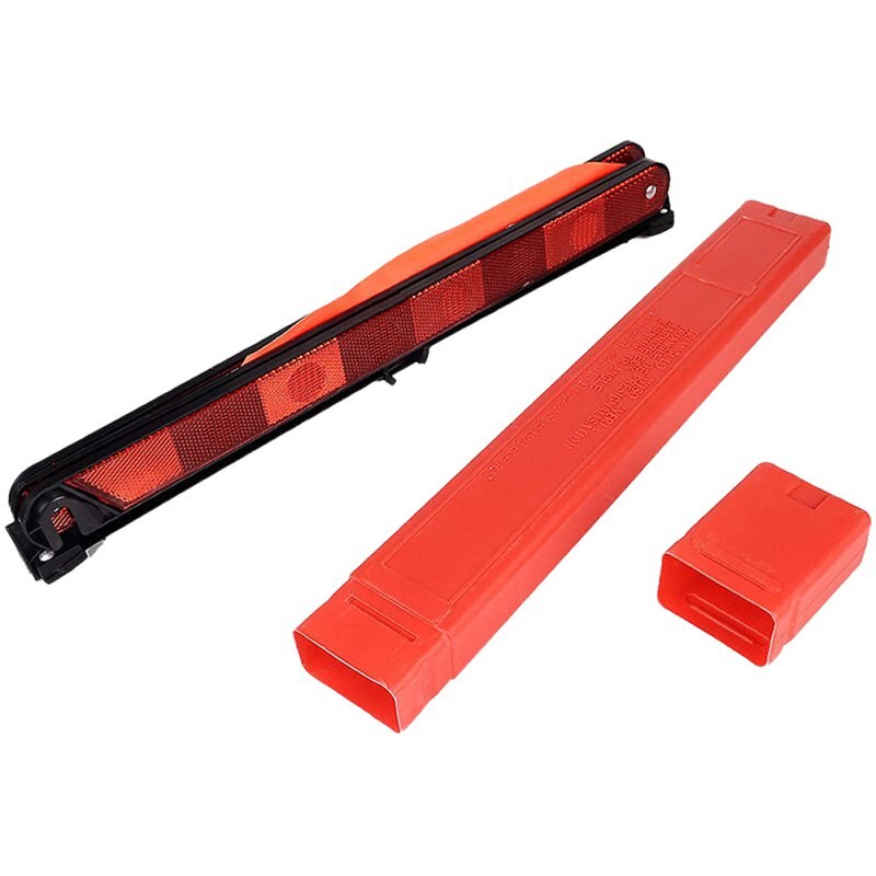 Reflective warning triangle Sign For Emergency Safety On The Roadside Of Cars, Foldable