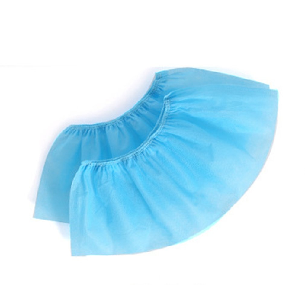 100 stuks verdikking schoenovertrek antislip schoenovertrek schoenovertrekken non-woven wegwerp antislip schoenovertrek laarsje 100 stuks