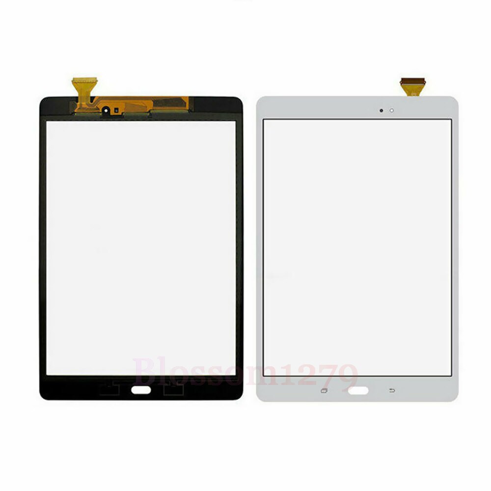 Panel exterior de cristal frontal para Samsung Galaxy Tab A, digitalizador de pantalla táctil de 9,7 pulgadas, reemplazo T550 T555, 1 ud.