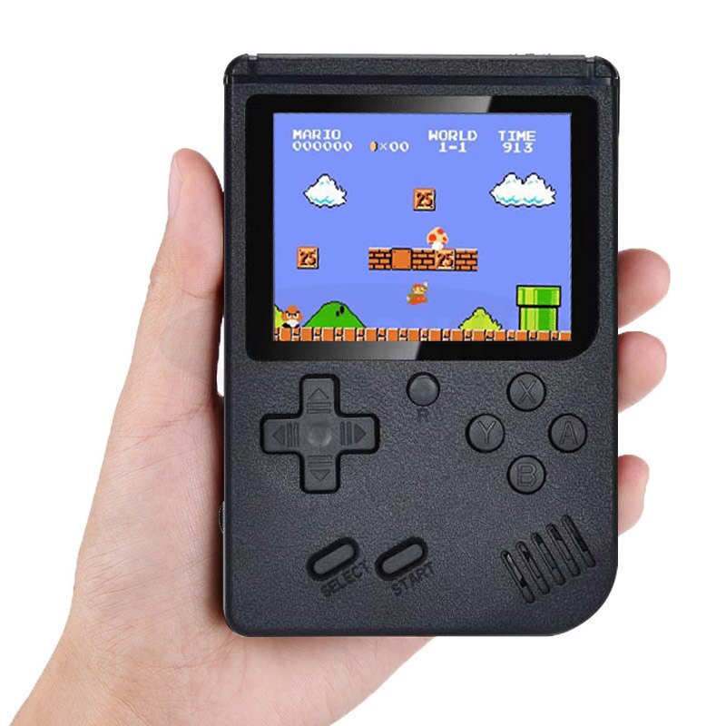 Console di gioco portatili da 3 pollici Console di videogiochi retrò 400 IN 1 lettore di giochi a 8 Bit giocatori di giochi portatili gamepad per regalo per bambini