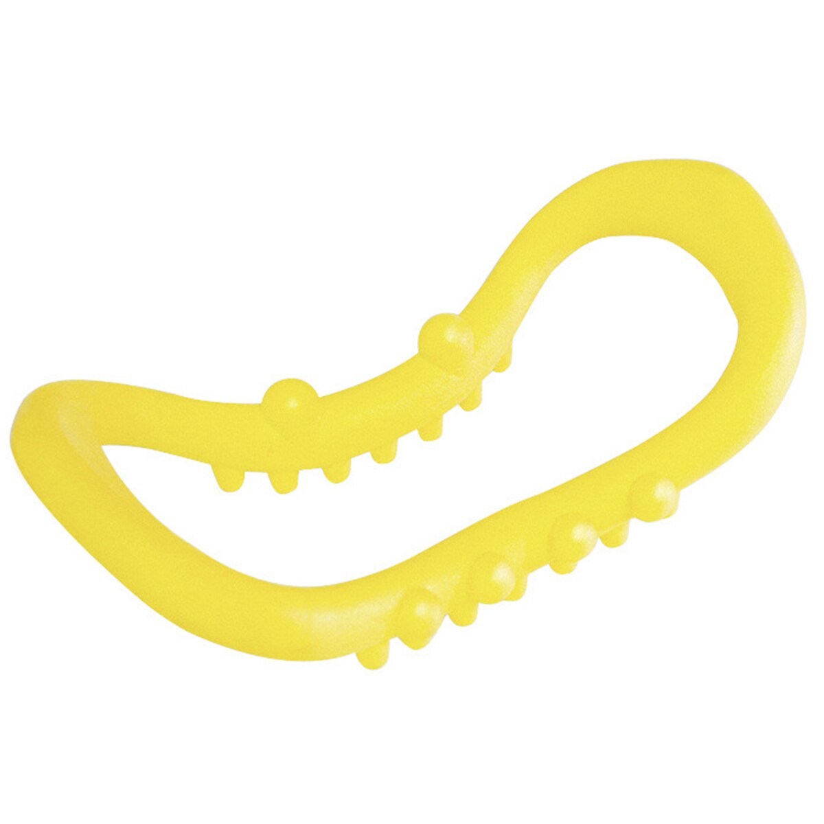 Yoga Ring - Pilates Bodybuilding Exercise - Fascia Massage Workout Tool: Yellow
