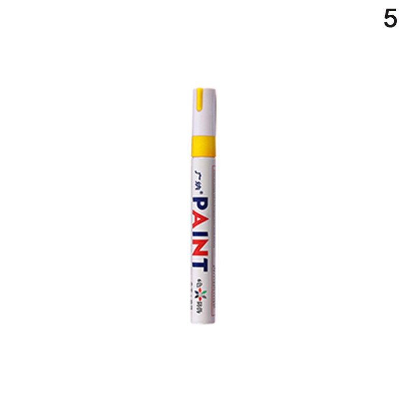 12-color Way Paint Pen Photo Album Graffiti Sign Title Pen Wedding Pen Oily White Mark Touch-up Pen