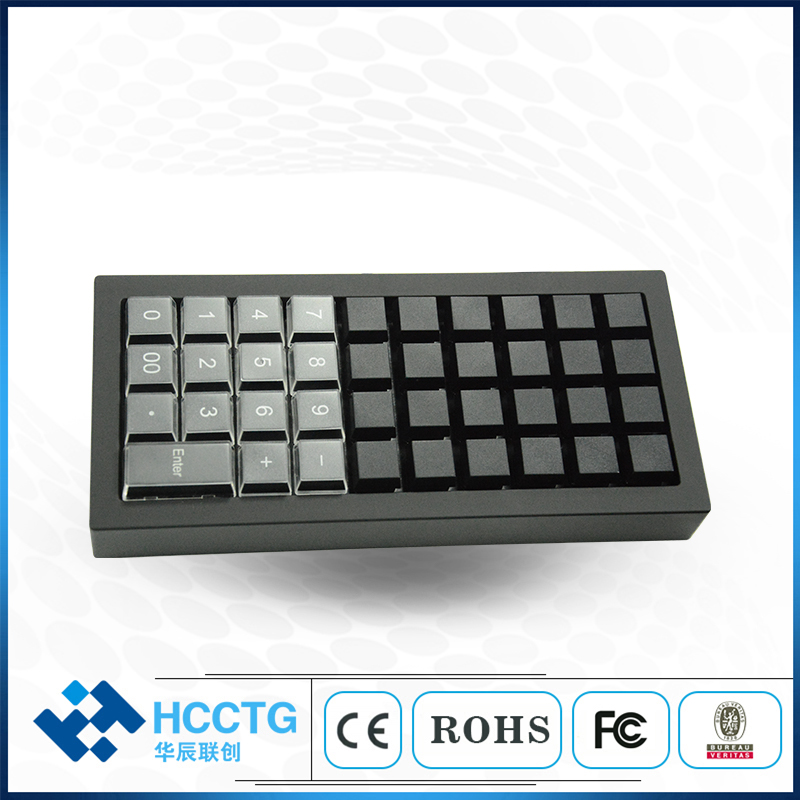Mini tastiera POS programmabile HCCTG 40 tasti per macchina POS KB40: Oro