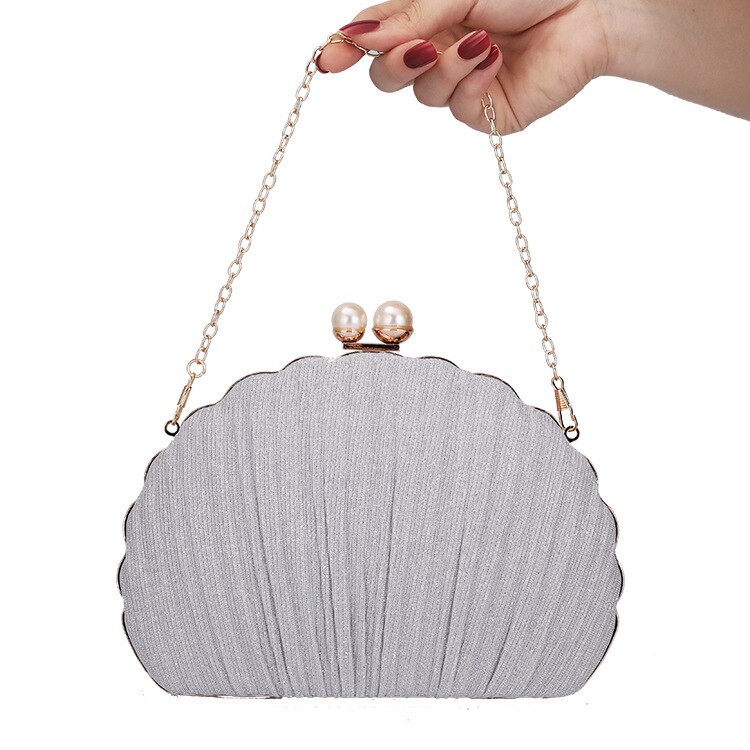 Summer dinner bag clutch bag fashionable sequins chain bag fashionable dinner bag diagonal across one shoulder evening bag f