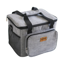 17L Tragbare Kühltasche Thermische Mittagessen Picknick Box Mahlzeit Isolierte Tasche Getränke Dosen Kühles Eis Pack Fahrzeug Isolierung Tasche