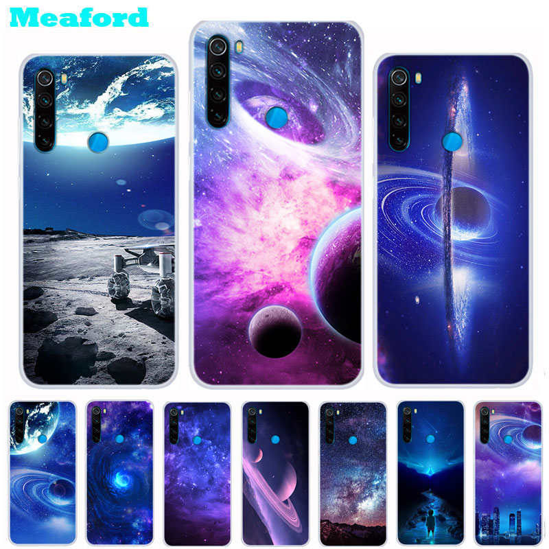 For Xiaomi Redmi Note 8T Case Silicone Soft TPU Phone Case Coque Xiomi Redmi Note 8T Cover Space for Redmi Note8T 8 T Bumper