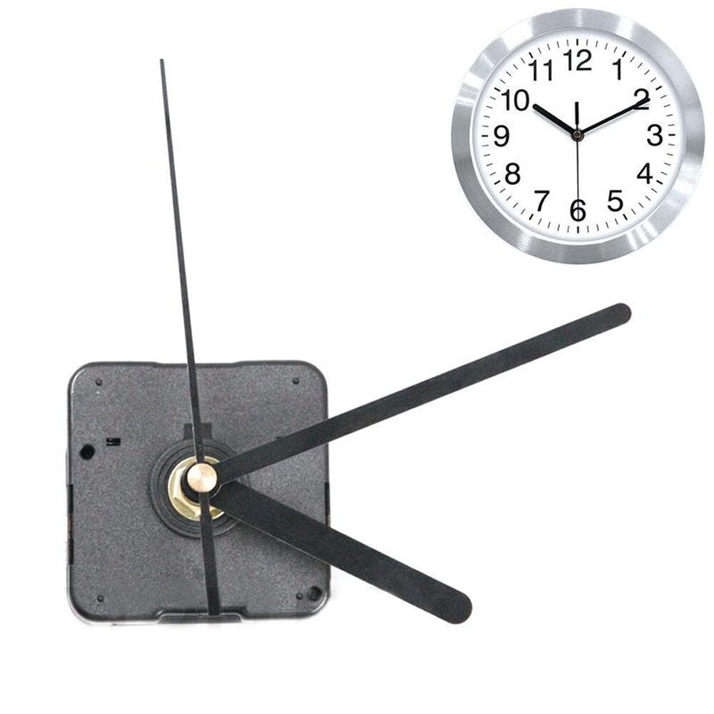 Elephant Painting Wall Clocks Numeral Digital Dial Mute Silent Non-Ticking Battery Operated Clocks Decor Art for Living Room: YL1008-Black-2