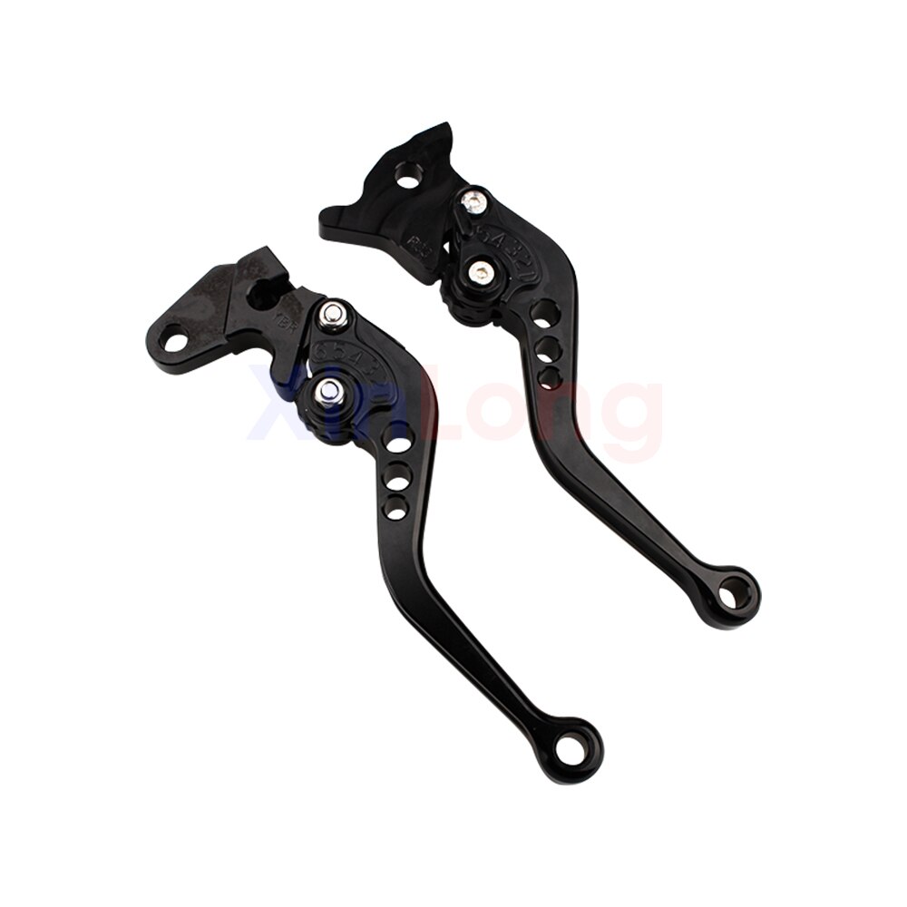 Motocykl CNC regulowane dźwignie hamulcowe sprzęgła robić Yamaha DT 125 125odnośnie 125R 125RL 125LC 125R 125RR 125X DTR 125 DTX 125 1985-2007: czarny