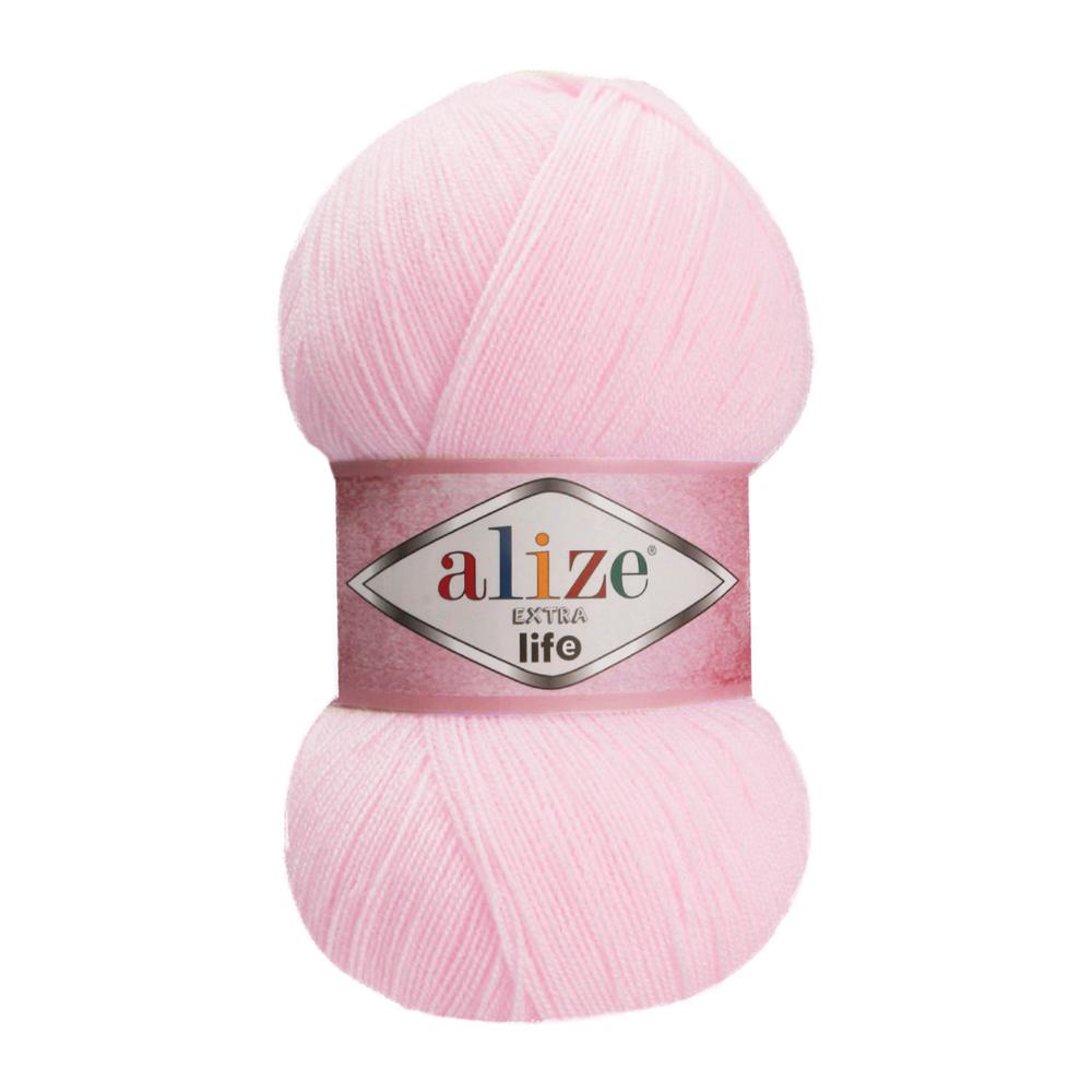 Alize extra Leben Handstrickgarn, 4 Knäuel, Badefaser, Füßlinge, Spitze, Decke – Fantasy zur Seite fahren – Hobby – Socken – Amigurumi – Baby DIY – Garn, 30 Farboptionen, Acryl: 929