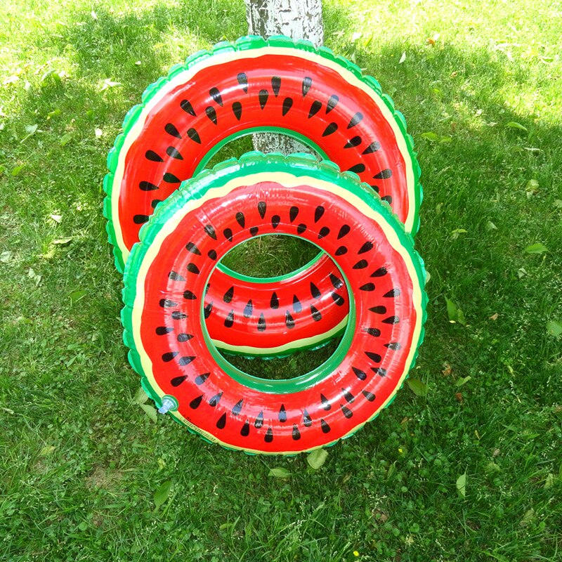 inflatable Swim Ring float adult child colorful Swimming ring watermelon tswimming ring: seventy