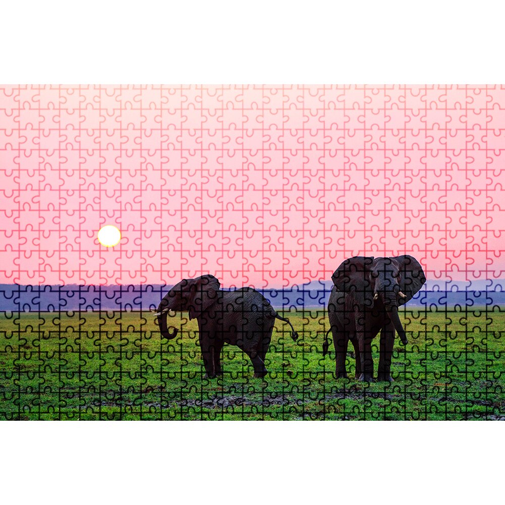 Carino Animali Ritratto di Montaggio Lo Stress Relief Giocattoli di 1000 Pezzi di Carta Jigsaw Puzzle Puzzle Game Giocattoli Interessanti