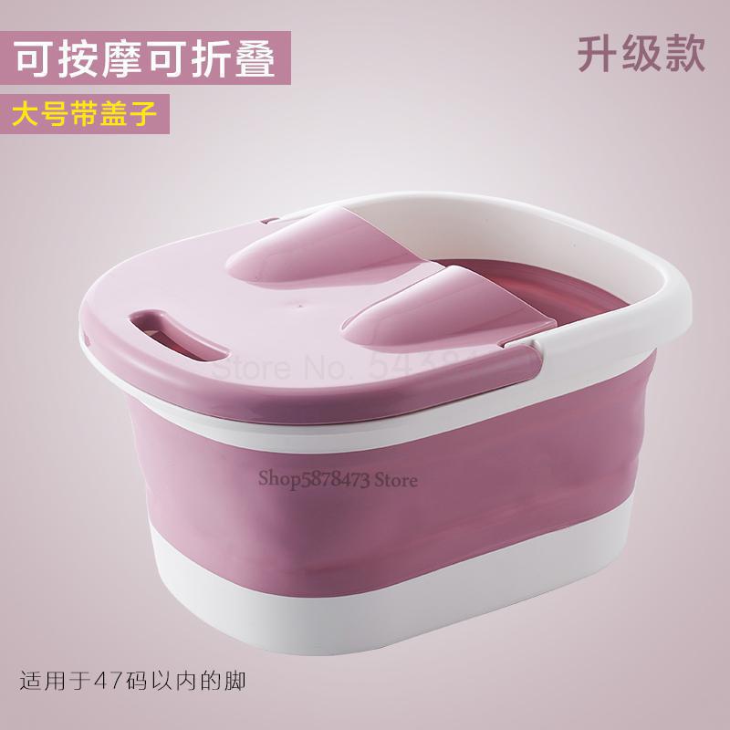 Domestic Foot Bath Tub With High Folding Foot Bath Tub Plastic Foot Bath Tub Massage Foot Bath Tub Insulation Foot Bath Tub: Old  farmer  1