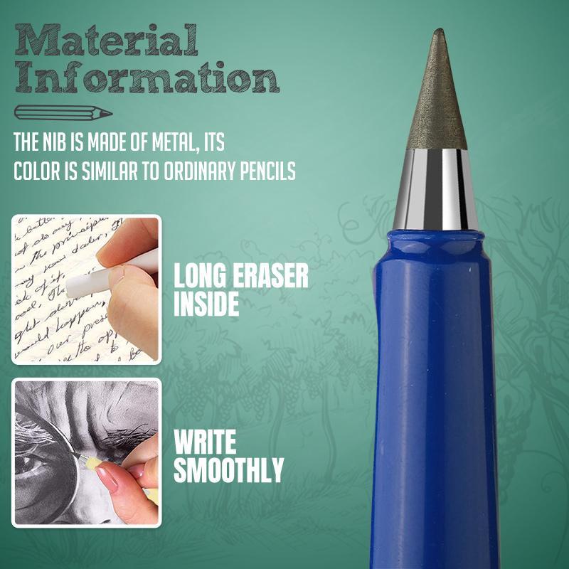 Technology No Ink Pen Unlimited Writing Pencils No Cutting Students Magic Pencils For Writing Art Sketch Painting Tools